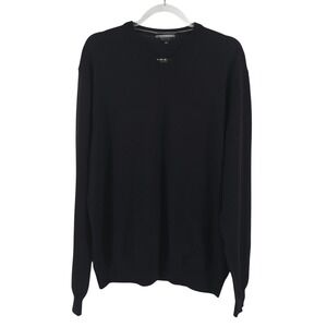 Marco Fiori‎ Merino Wool Sweater Mens  XL Preppy Winter Minimalist